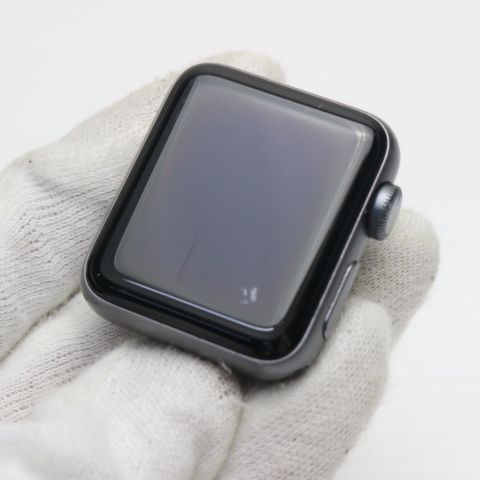 (即時発送)アップルウォッチ シリーズ3 GPSモデル 38mm スペースグレイ AppleWatch Series 3 38mm スマートウォッチ スペースグレイ
