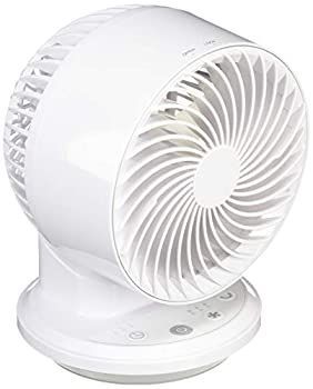 山善 YAMAZEN 扇風機 サーキュレーター コンパクト 左右自由首振り 12cm AC USB 風量調節3段階 切タイマー ホワイト YDS-B12 W
