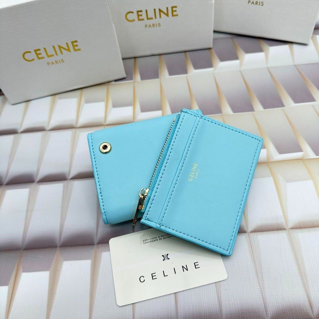 極上美品！！Celine セリーヌ 三つ折り財布 スモールトリオンフ