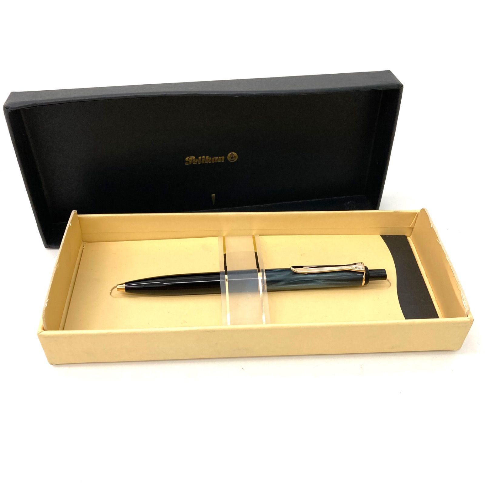 最終値下げ！【Pelikan】ペリカン ボールペン ノック式 マーブル 油性 