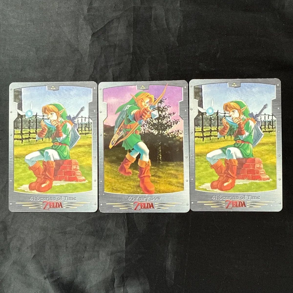 ゼルダの伝説 時のオカリナ カードダス リンク 3点まとめ売り - メルカリ