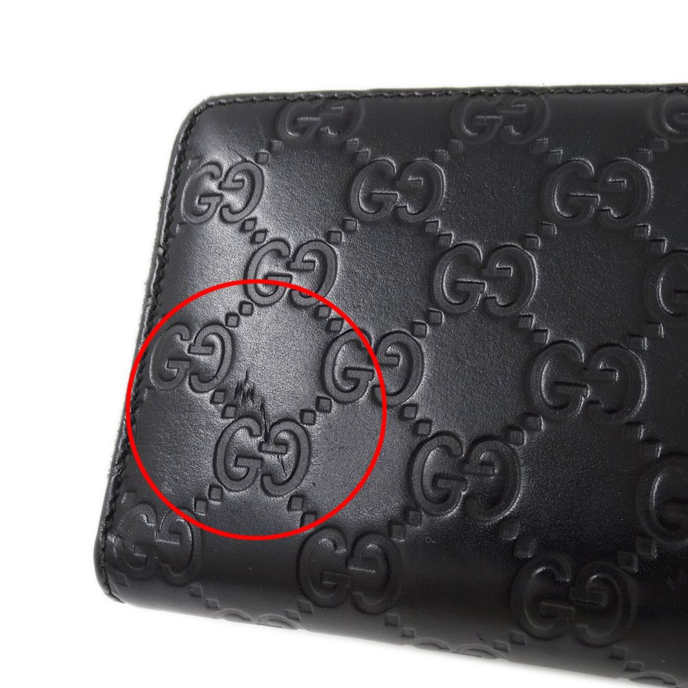 ✨美品✨希少✨GUCCI 長財布 リネアキャット グッチシマ レザー