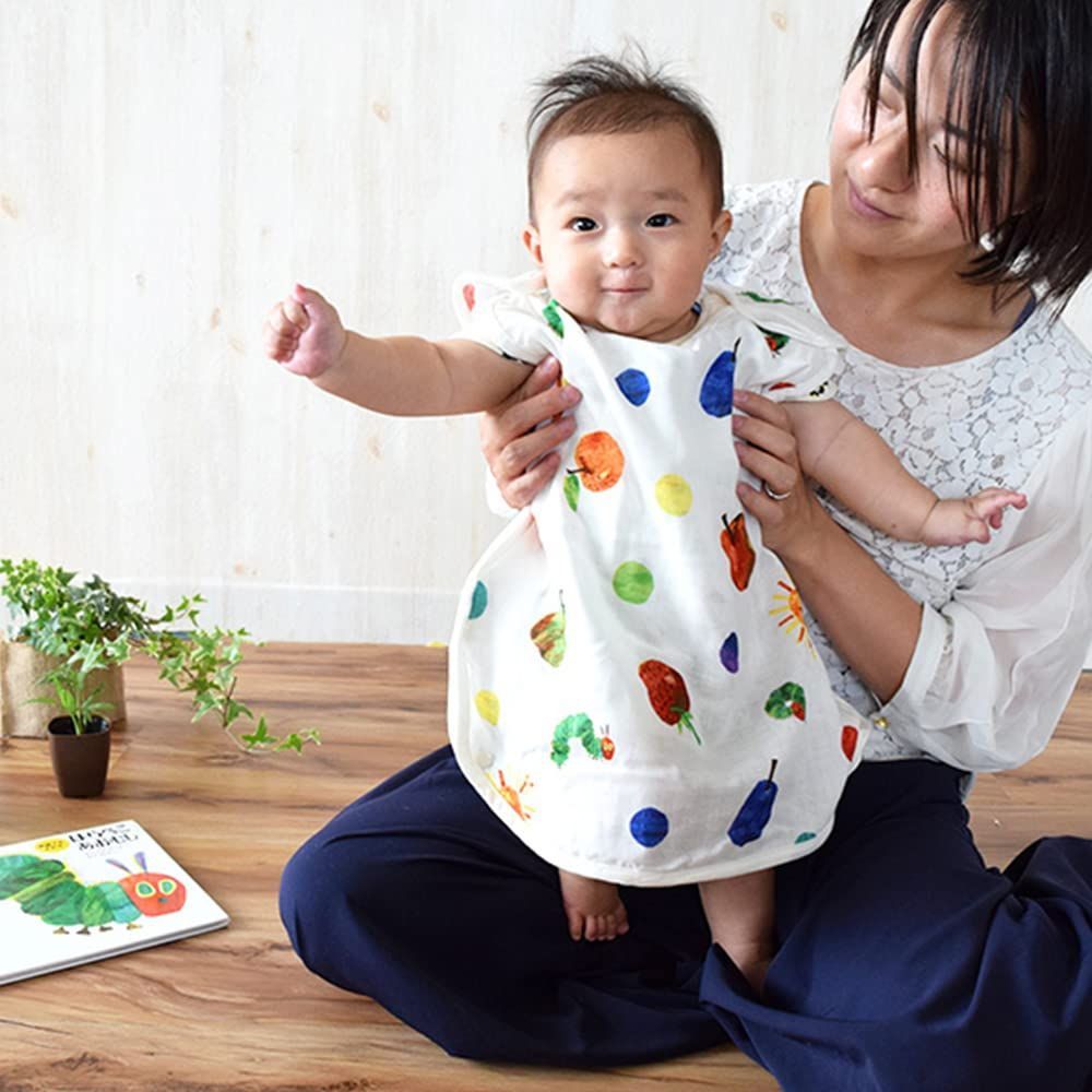 ベビーイースリープ はらぺこあおむしダブルガーゼスリーパー