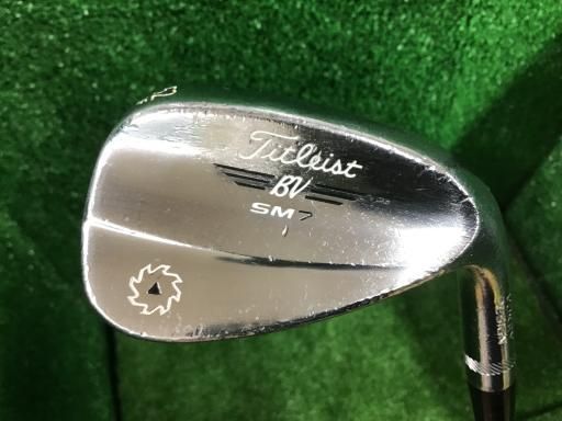 タイトリスト VOKEY SPIN MILLED SM7 ツアークロム 52°|12°F ウェッジ WG Dynamic G フレックスS メンズ 男性用 右利き 右用 Dランク ゴルフクラブ