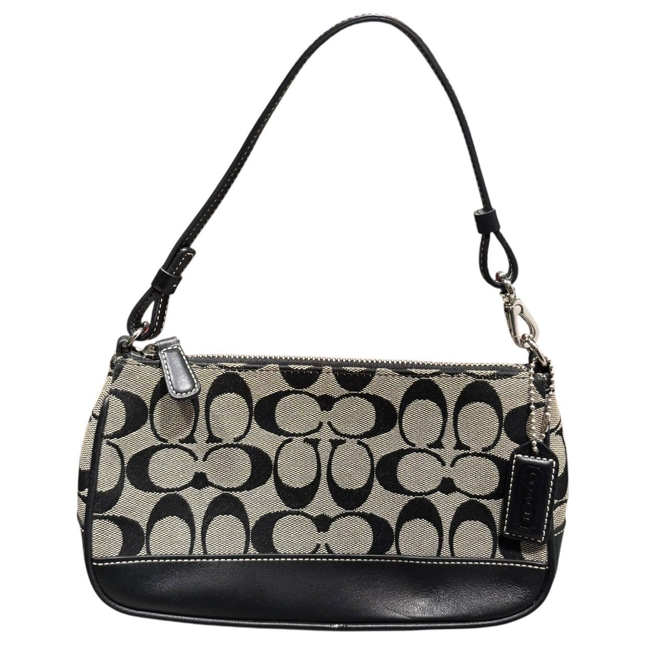 COACH(コーチ) Signature Canvas Accessory Pouch シグネチャー