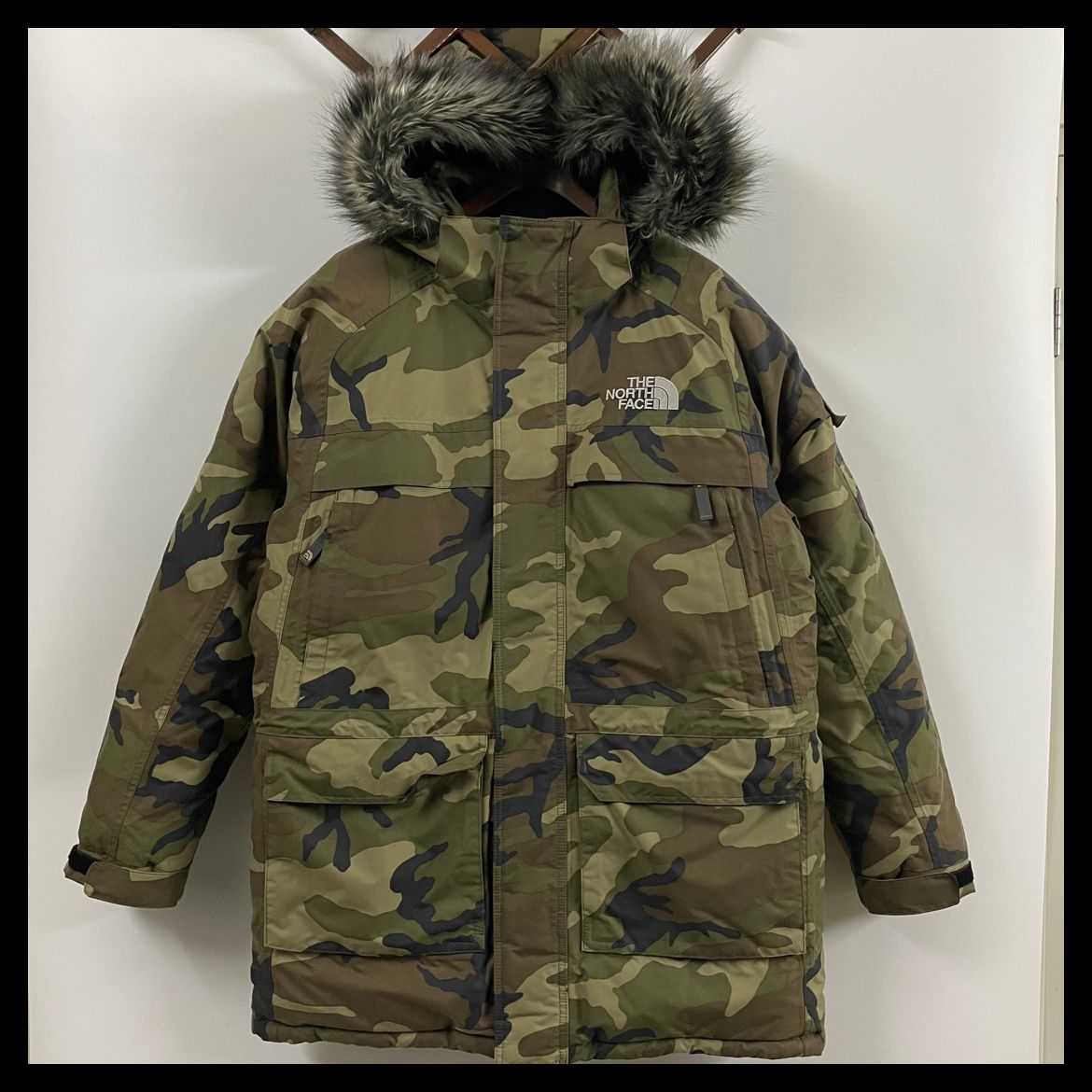 THE NORTH FACE ノースフェイス マクマードパーカ 迷彩 美品 - メルカリ