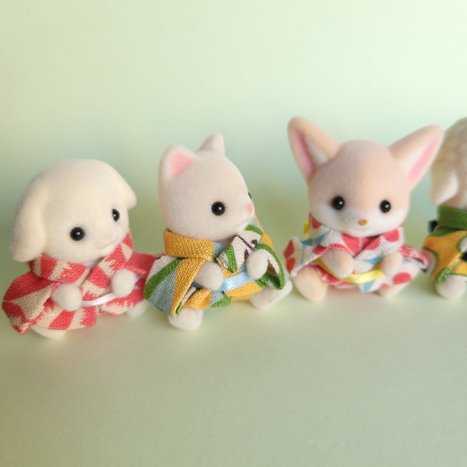 シルバニアファミリー【赤ちゃん浴衣2着セット】 ふたごセット