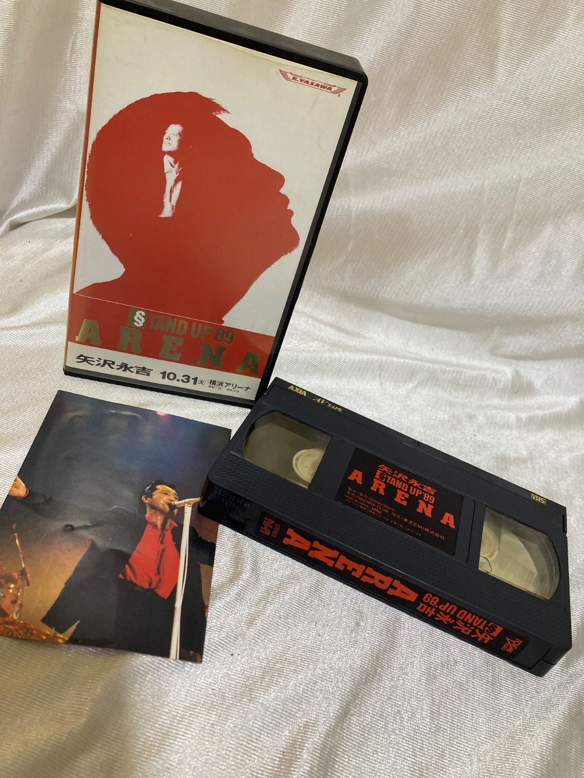 矢沢永吉vhsテープ E.YAZAMA 矢沢永吉 VHS テープ 3本セット - メルカリ