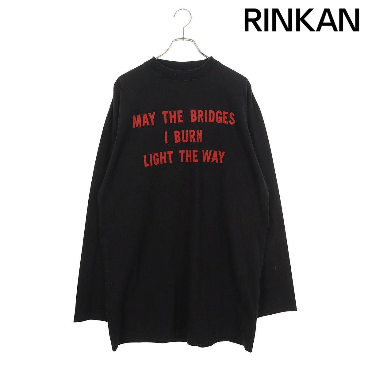 ヴェトモン 16AW MH17TP27 フロントプリントロング丈長袖カットソー メンズ S