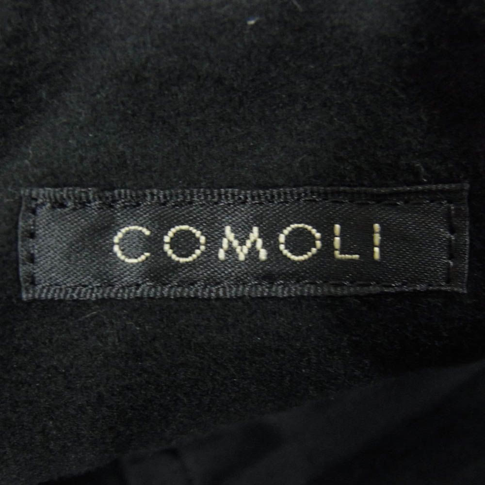  COMOLI コモリ 19 AW Q 03-03009 モールスキン ライダーパンツ ブラック系 1 その他 パンツ