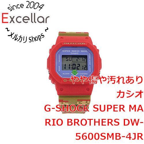 bn:17] CASIO 腕時計 G-SHOCK SUPER MARIO BROTHERS DW-5600SMB-4JR 訳あり 展示品 - メルカリ