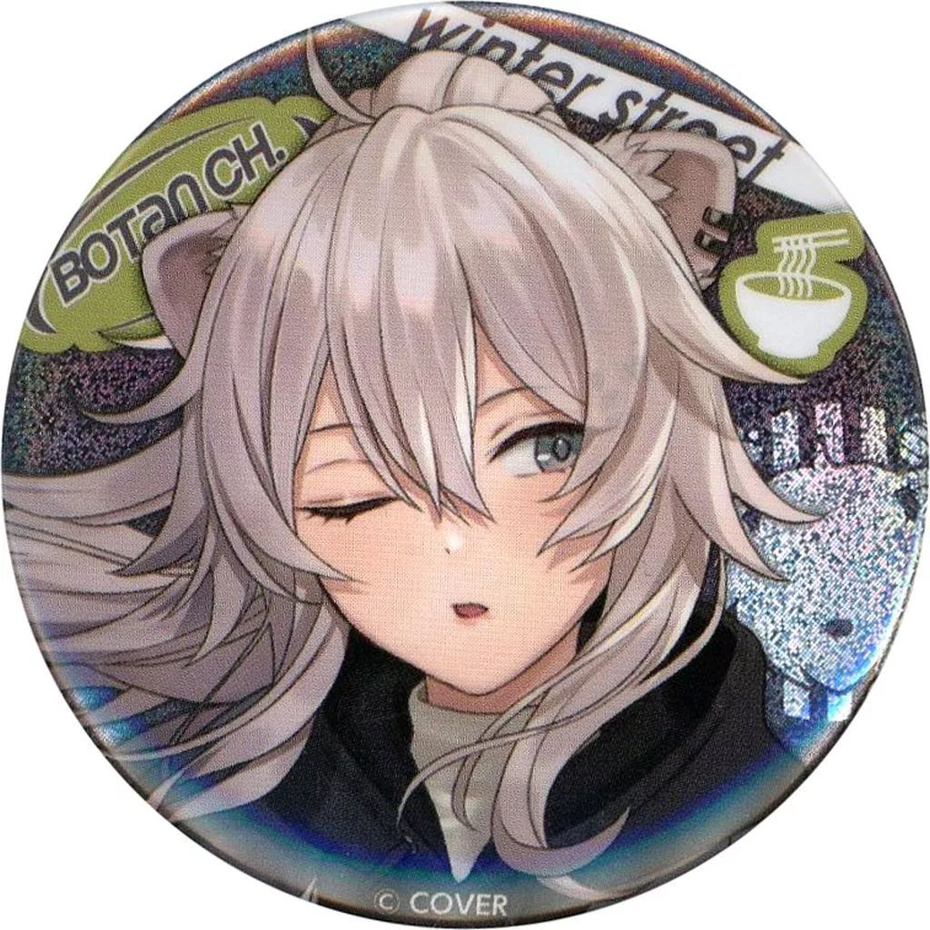 中古】バッジ・ピンズ 獅白ぼたん(フェイス) 「バーチャル