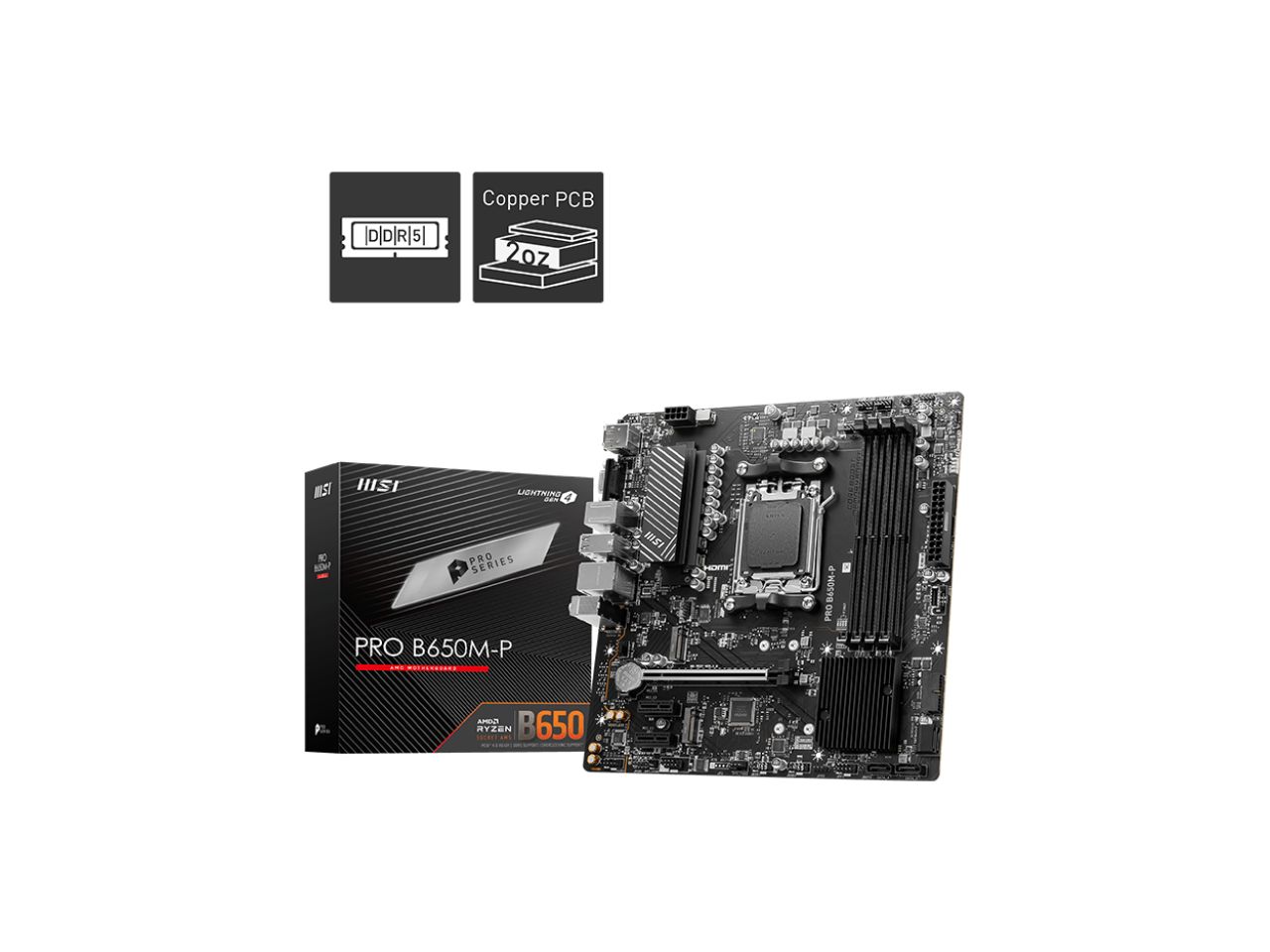MSI MB MSI|PRO B650M-PR