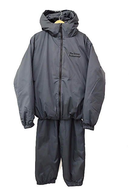 ENNOY スタイリスト私物 NYLON PADDED JACKET(Gray) ENNOY 23AW Nylon