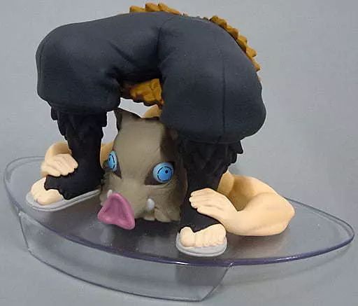 フィギュア　嘴平伊之助(究極の肉体) 「チキンラーメン×鬼滅の刃」 “フタどめ” フィギュアプレゼントキャンペーン当選品 中古】フィギュア 嘴平伊之助(究極の肉体) 「チキンラーメン×鬼