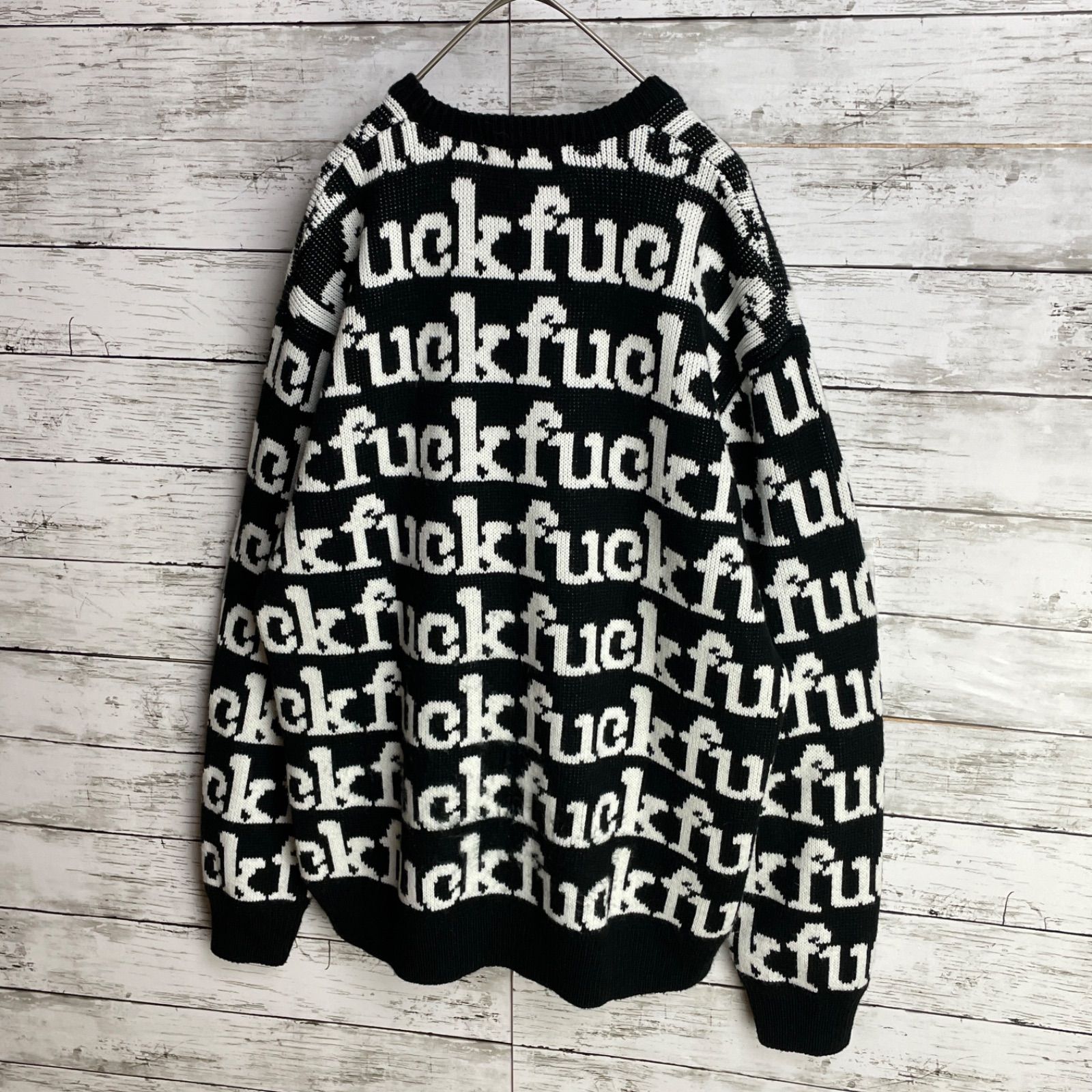 01289 UU【美品・インパクト抜群】シュプリーム / Supreme☆fuck総柄 