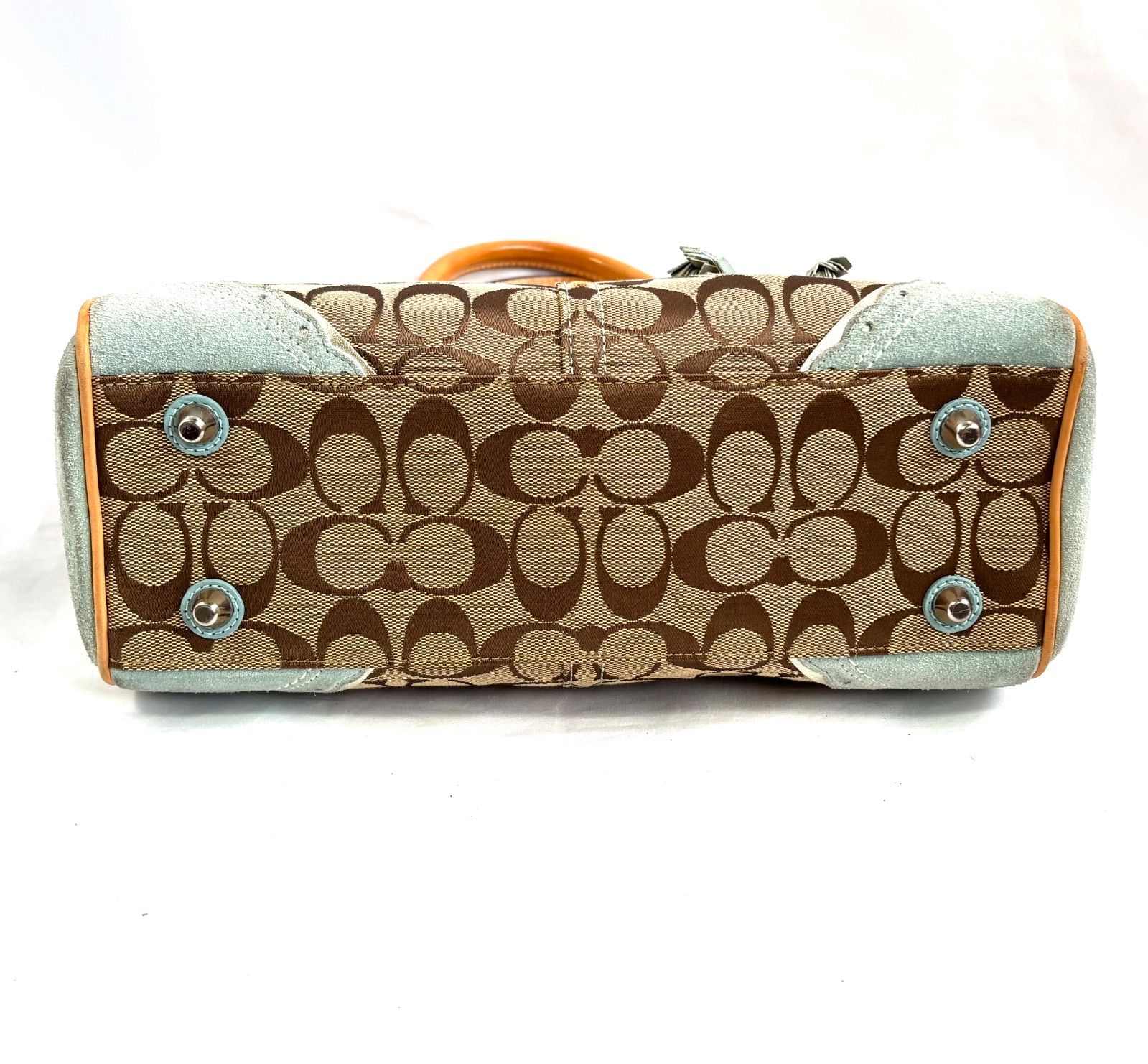 COACH コーチ トートバッグ №H05Q-1447 シグネチャー ミディアム 