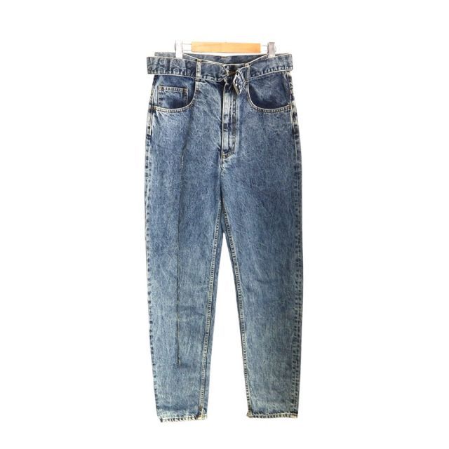 メゾンマルジェラジーンズ40 MAISON MARGIELA 21ss BELTED SIDECUT JEAN サイズ40 S29LA0076