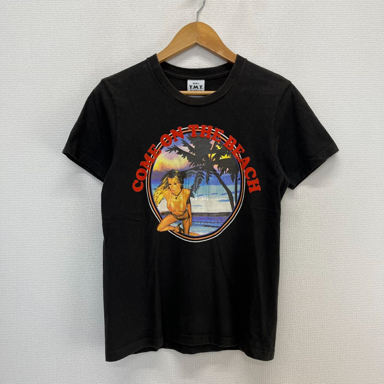 TMT ティーエムティー 半袖Tシャツ ビーチ ガールフォト バックロゴ S 10128012