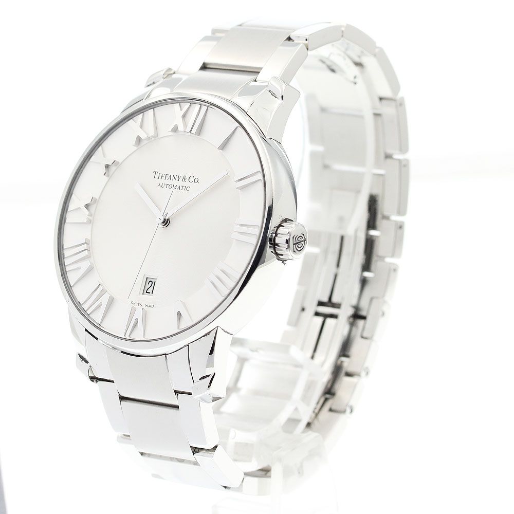 ティファニー TIFFANY-Co. Z1810.68.10A21A00A アトラスドーム デイト 自動巻き メンズ _909717