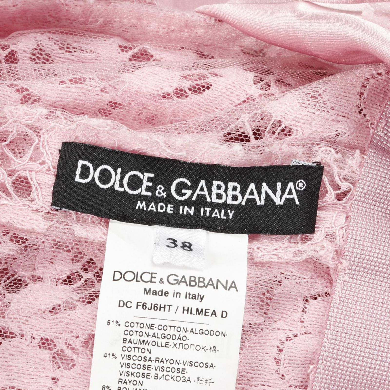DOLCE&GABBANA シンプル ピンク ワンピース 値下げ 極美品♡Dolce & Gabbana ワンピース