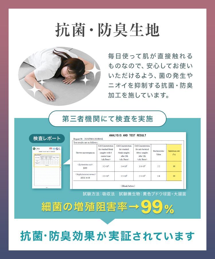 三つ折りマットレス 硬め