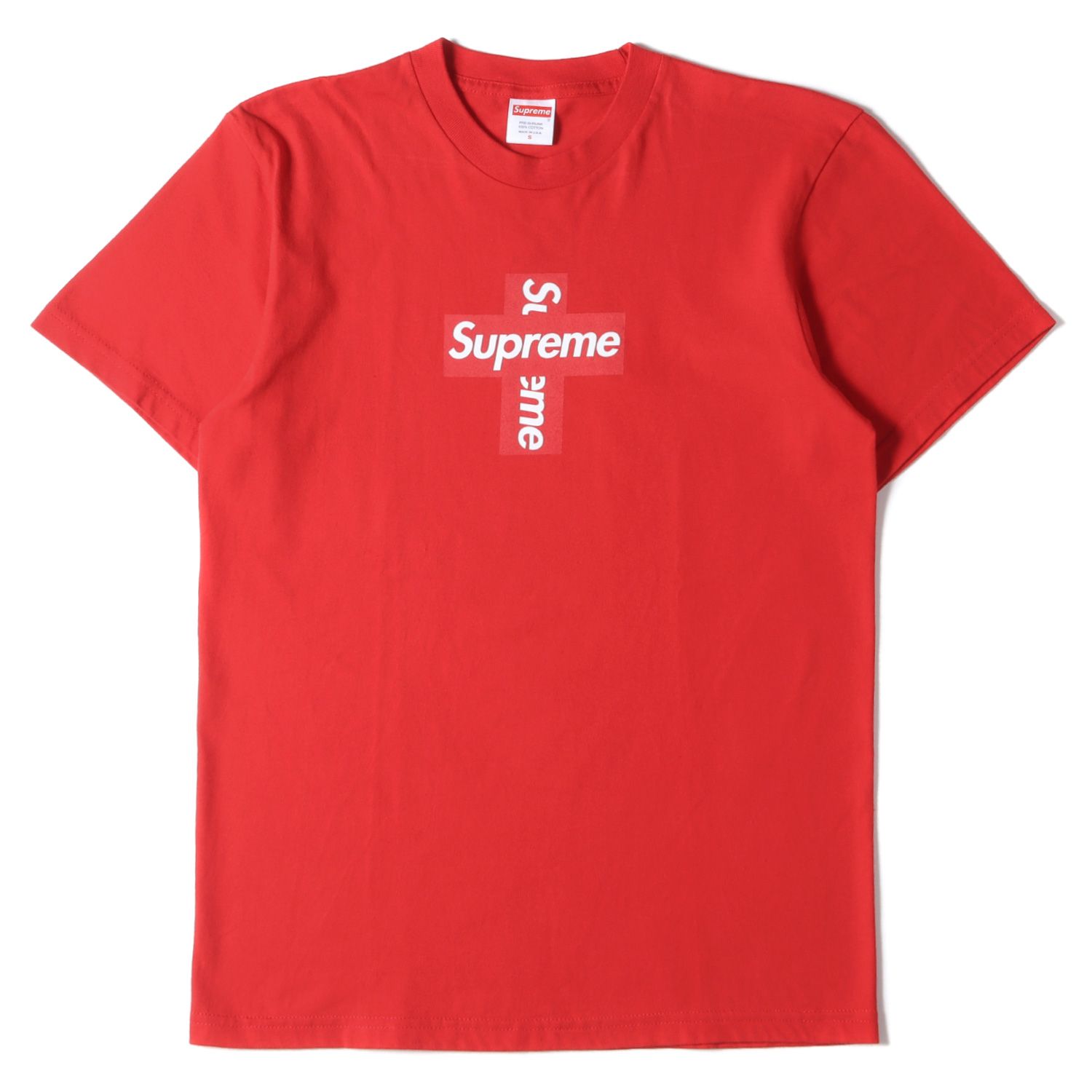 美品 Supreme シュプリーム Tシャツ サイズ:S 20AW クロス BOXロゴ ...