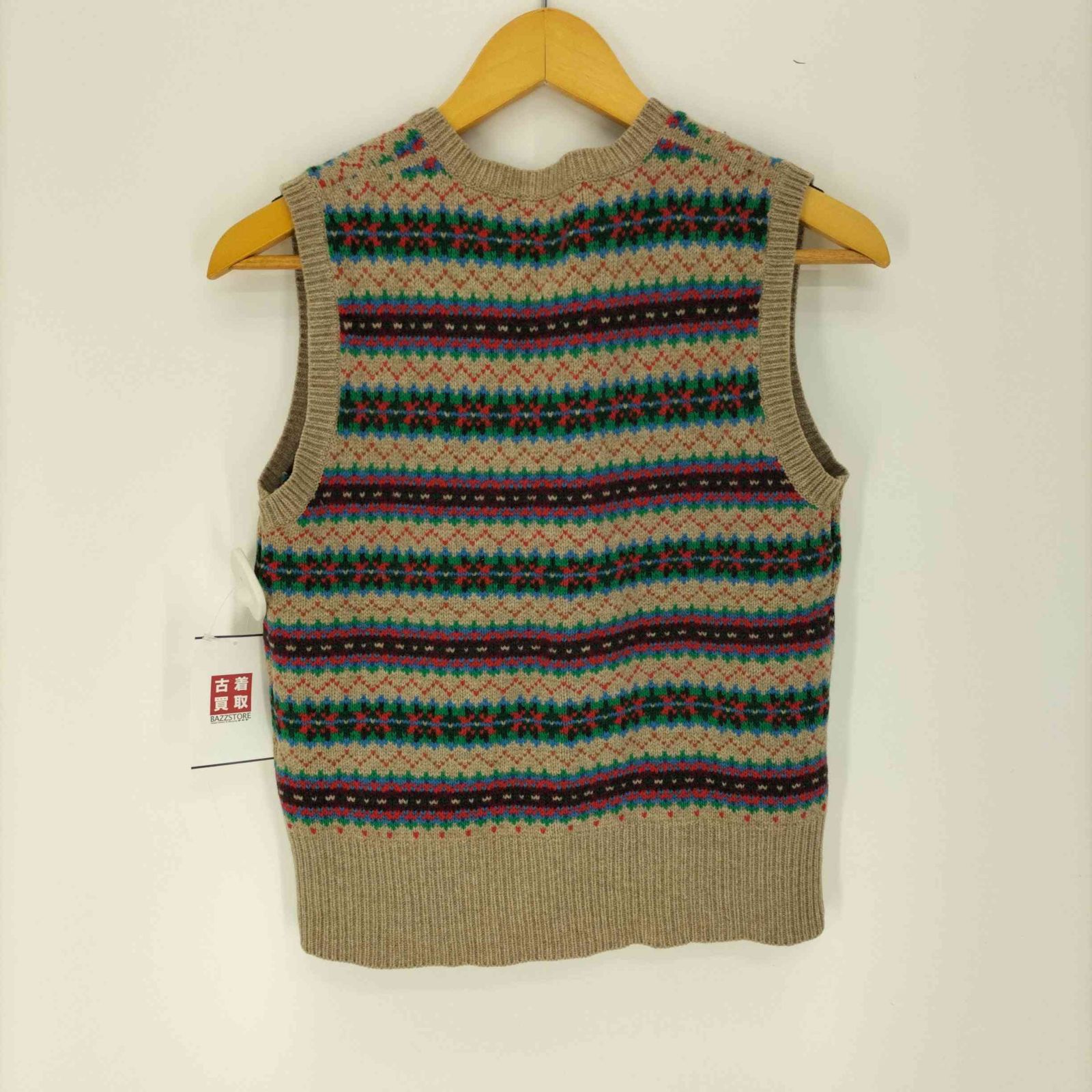 ラルフローレン RALPH LAUREN ウール カシミヤ混 ネイティブ柄 ニット