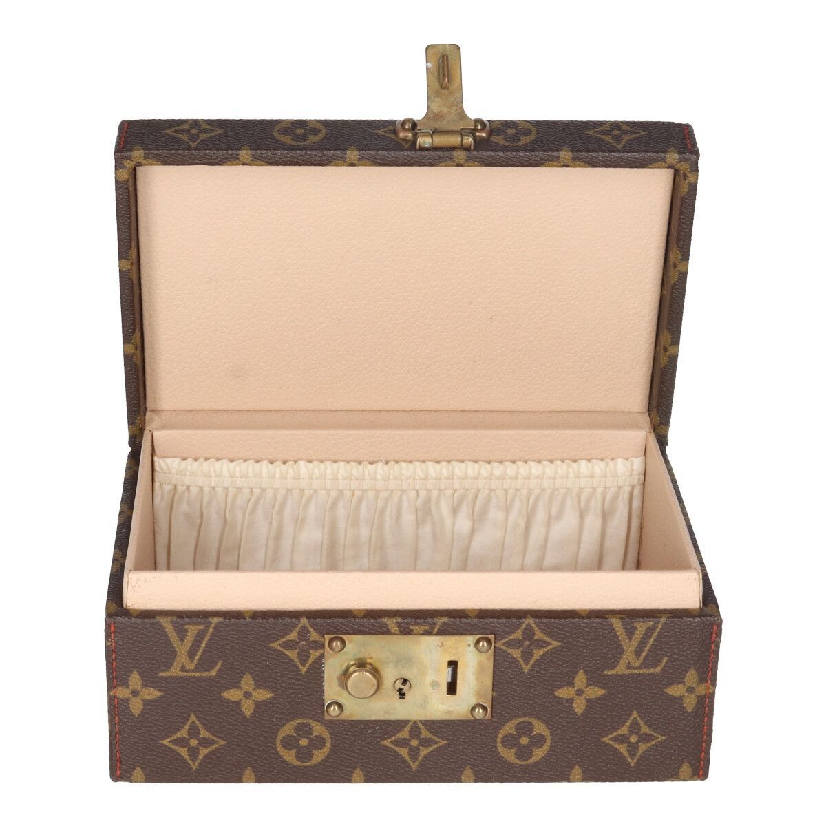 中古】 LOUIS VUITTON ルイ・ヴィトン ボワット・ア ・トゥー M47236 モノグラム ジュエリー アクセサリー ケース ボックス  トランク 23009972 RS - メルカリ