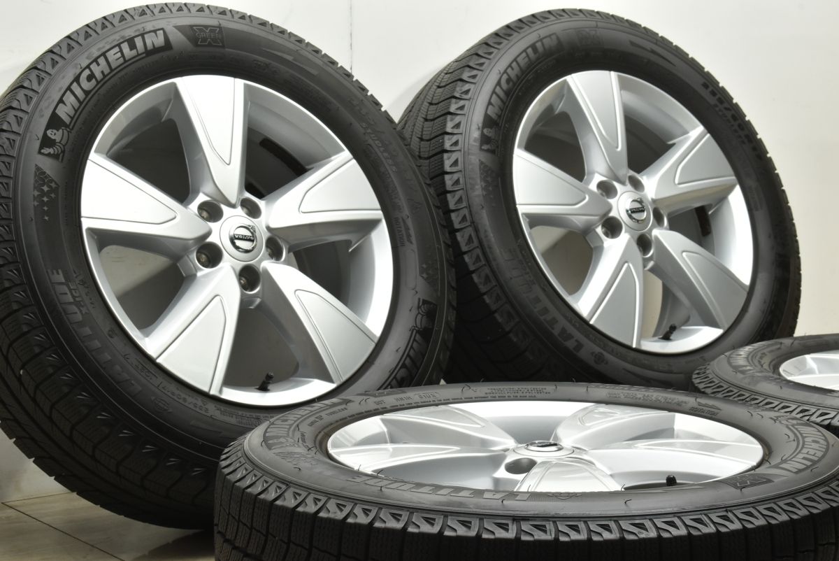 ボルボ XC40 純正 17in 7.5J 50.5 PCD108 品番 31680565 ミシュラン ラティチュード X-ICE XI2 235 60R17 交換用に 可
