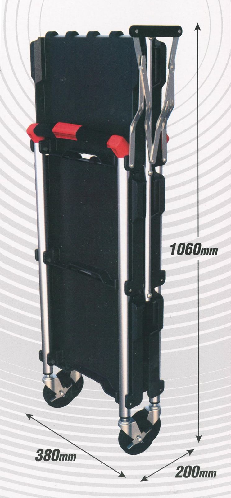 軽量折りたたみツールカート