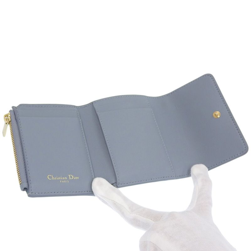 Dior 30 MONTAIGNE ロータスウォレット 三つ折財布 DIOR MONTAIGNE 30 ロータスウォレット 三つ折り財布 Dior ディオール