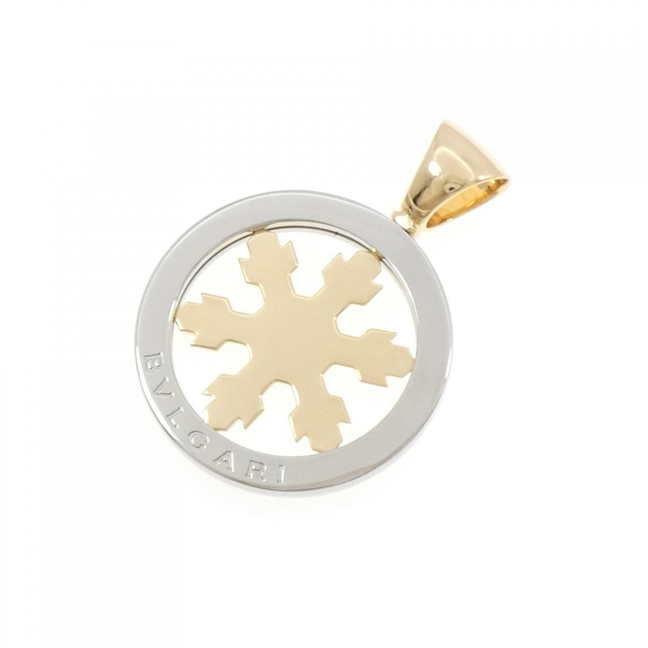 ブルガリ トンド スノーフレイク ペンダント