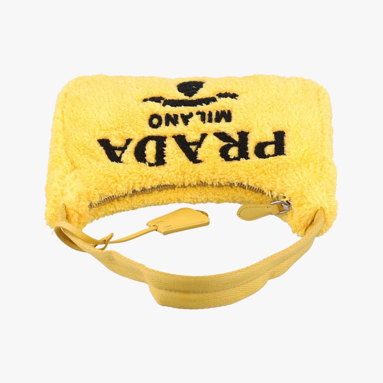 PRADA プラダ ブランケット タオルケット イエロー 新品 未使用 プラダPradaリ エディション2000トートイエロータオル地1NE51531