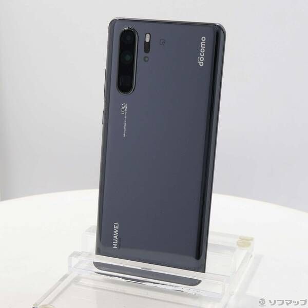 中古品〕 HUAWEI P30 Pro 128GB ブラック HW-02L docomoロック