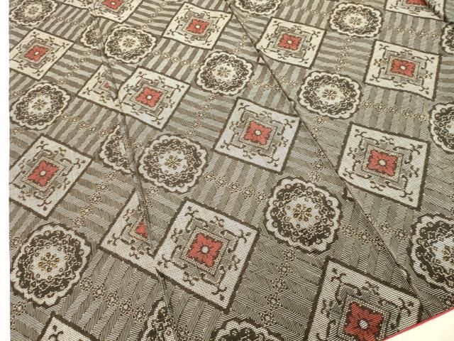 平和屋着物●本場大島紬　龍郷絣　花菱文　正絹　逸品　DAAV8655tw 平和屋着物○本場大島紬 龍郷絣 花菱文 正絹 逸品 DAAV8655tw - メルカリ