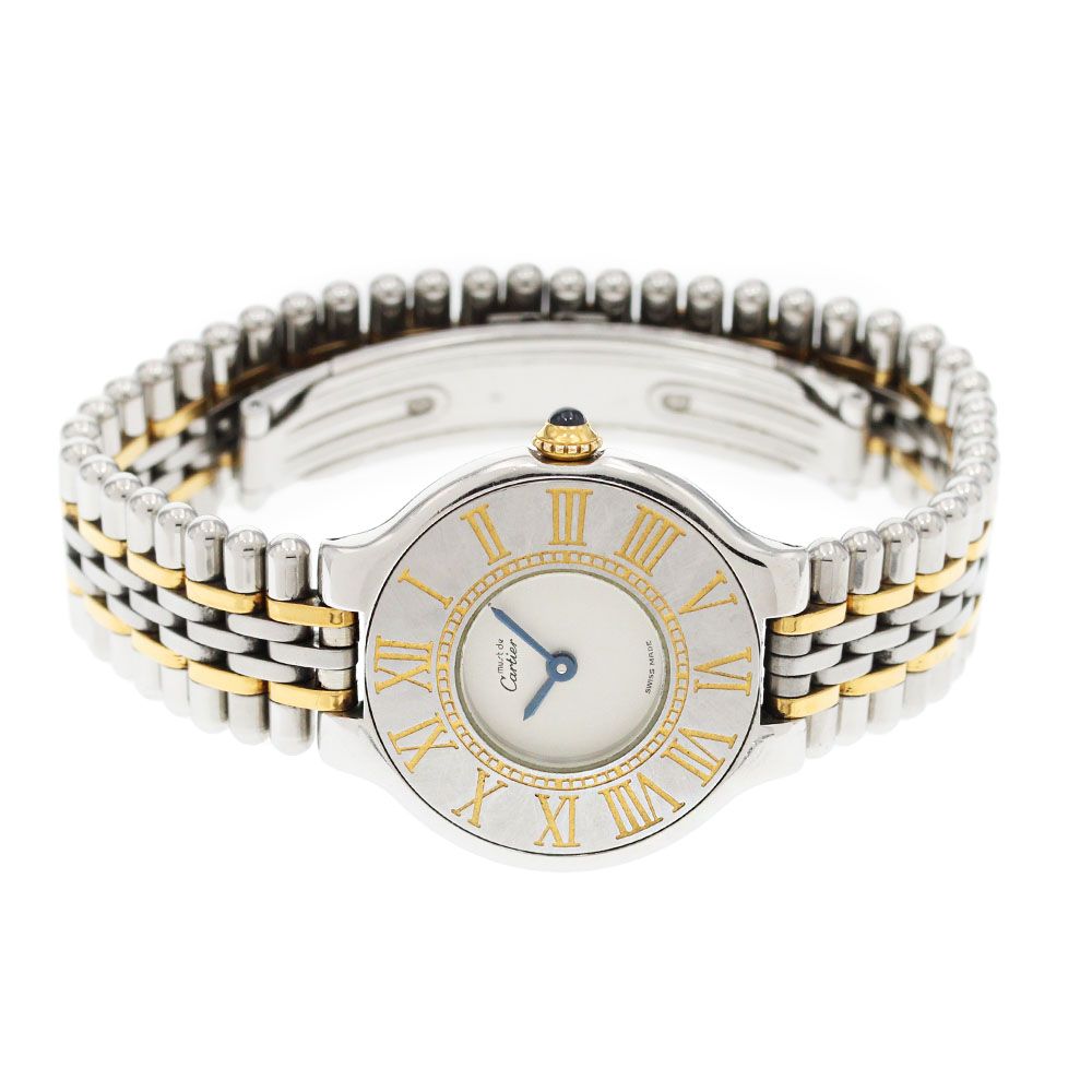 カルティエ CARTIER W10051F4 マスト21 SM クォーツ レディース_861401