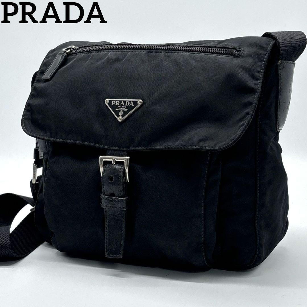 現行近・極美品 プラダ PRADA テスート ナイロン ショルダー