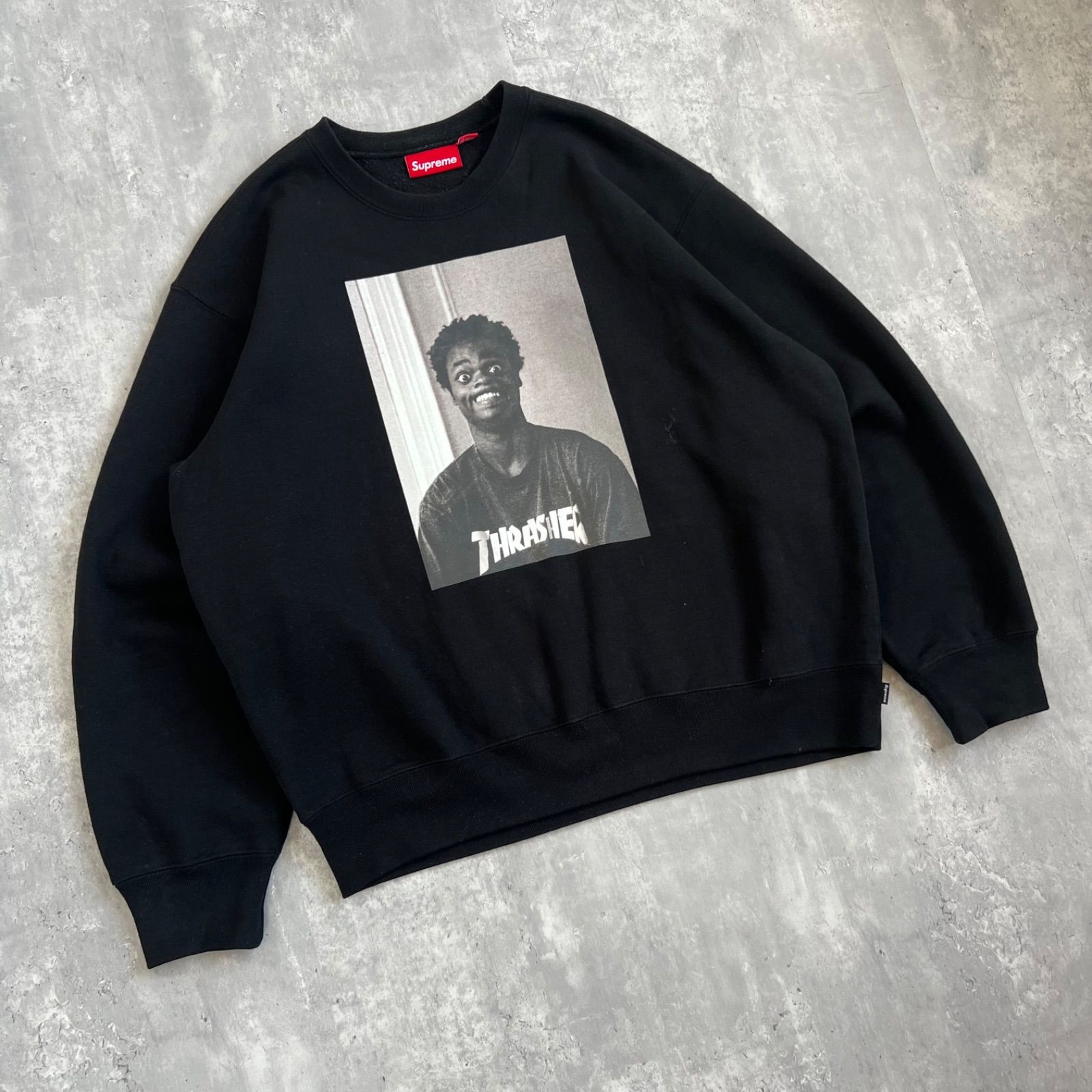 Supreme × THRASHER シュプリーム スラッシャー Harold Crewneck Supreme × THRASHER シュプリーム スラッシャー Harold Crewneck