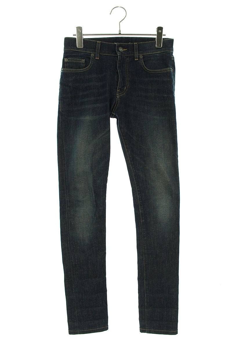サンローランパリ 14SS 344155 YM16R ウォッシュドスキニーデニム