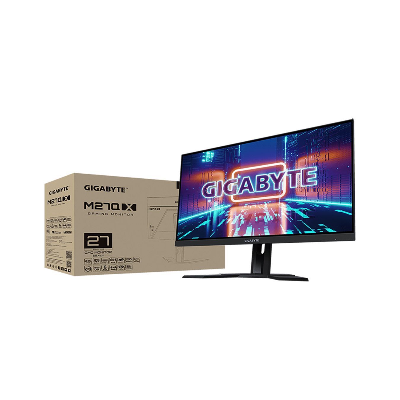 ［並行輸入品］GIGABYTE   M27Q X  QHD ゲーミングディスプレイ