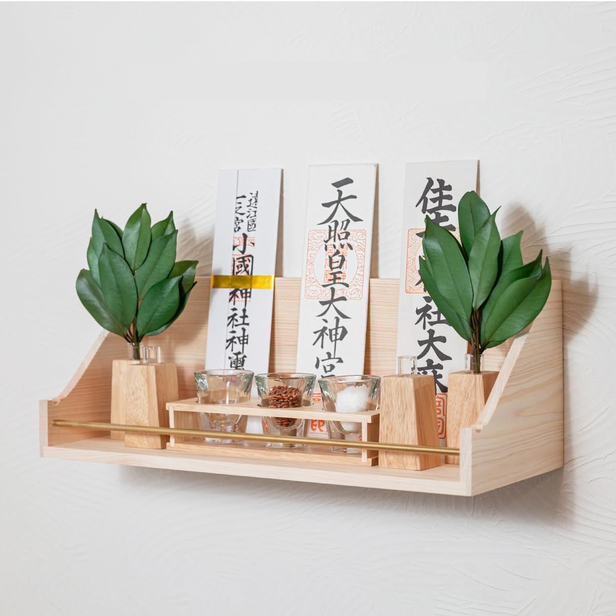 人気商品 神棚販売シェアNo.1 神棚の里 単品 従来|モダン型兼用 モダン神棚サクヤ 賃貸 壁掛け 置き型 兼用 破魔矢収納 簡単取り付け おしゃれ シンプル