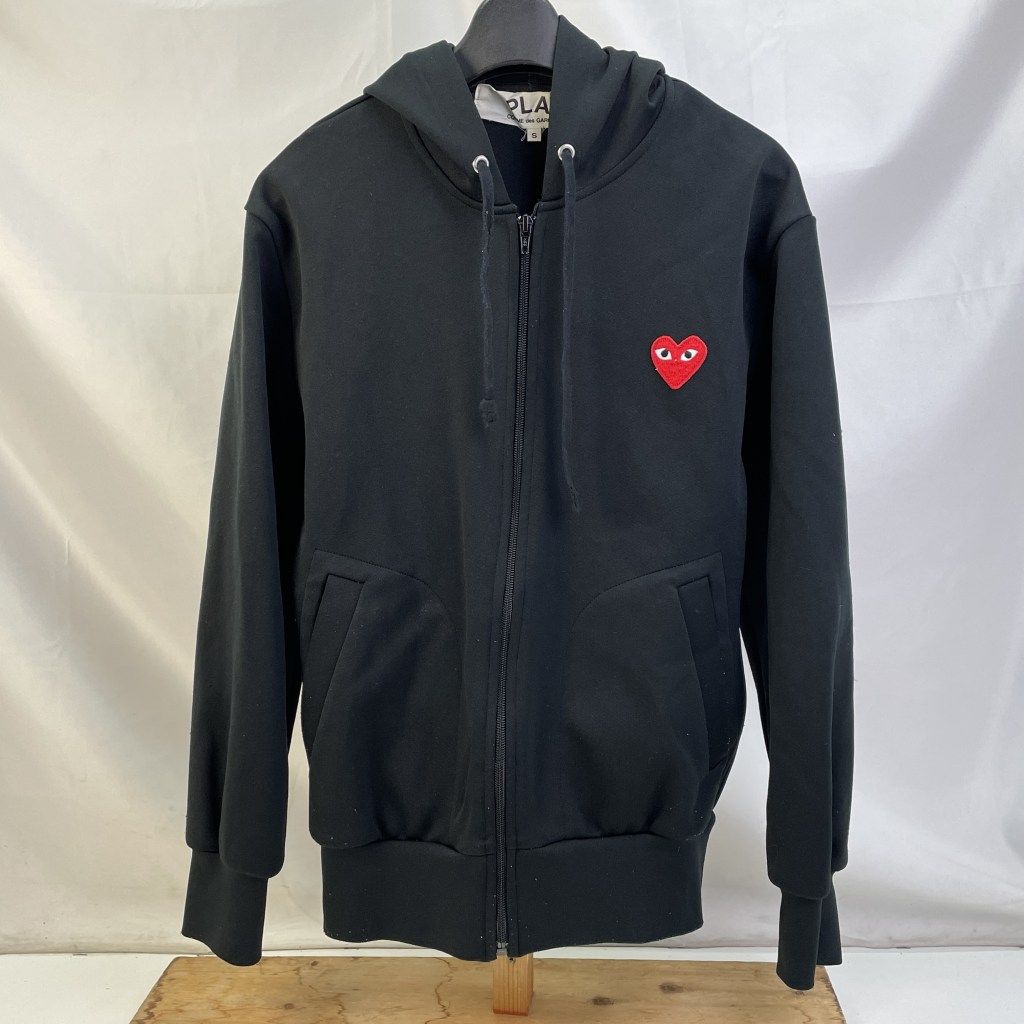 01w-5554 プレイコムデギャルソン PLAY COMME des GARCONS Zip-Up 