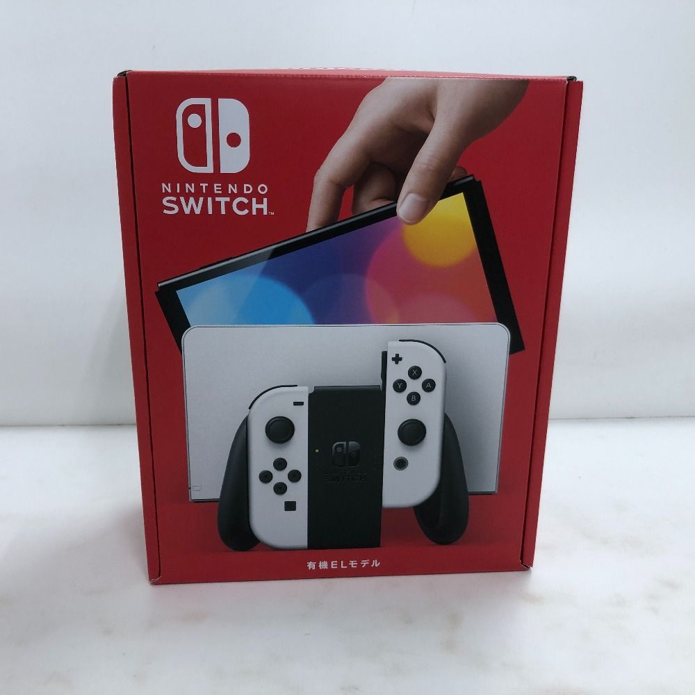 02w08126 Nintendo Switch ニンテンドースイッチ 有機ELモデル ホワイト 未使用品 【中古品】 - メルカリ