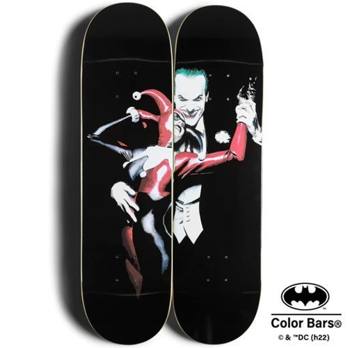限定100セット Color Bars × DC Comics スケートボードデッキ