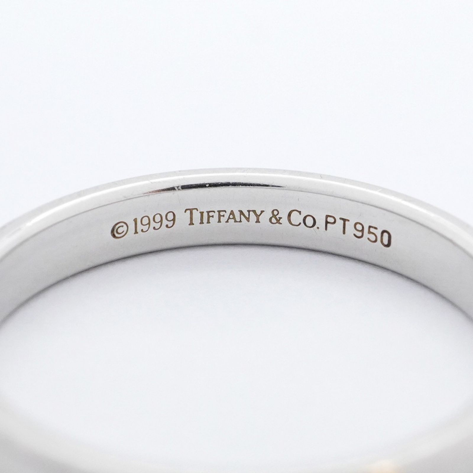 ⭐️ken⭐️ティファニーPT950リング#12 ティファニー(Tiffany) ティファニー リング ウェディングリング