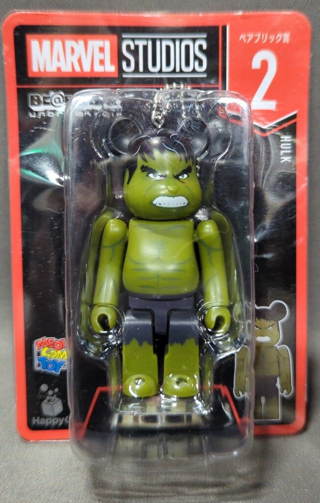 MARVEL HULK BE@RBRICK フィギュア 約7cm MARVEL STUDIOS HULK フィギュア 約7cm - メルカリ
