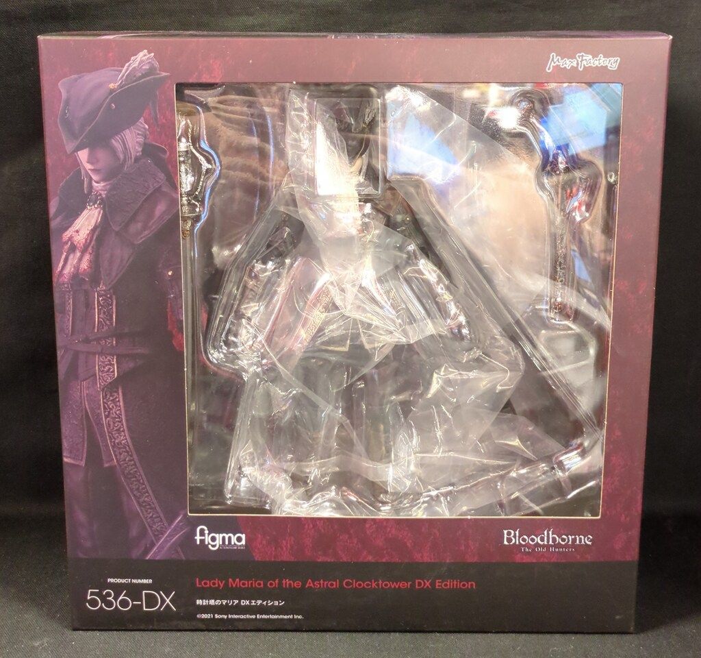 Max Factory - 【中古】(未開封) figma 536-DX 時計塔のマリア DXエディション Blood borne マックスファクトリー[92][240092309257] figma 時計塔のマリア DXエディション