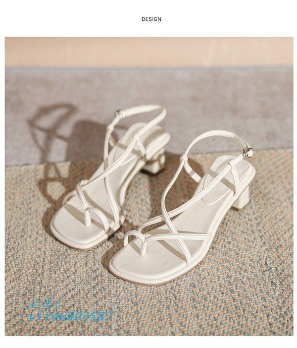 ストラップ ヒール5.5CM