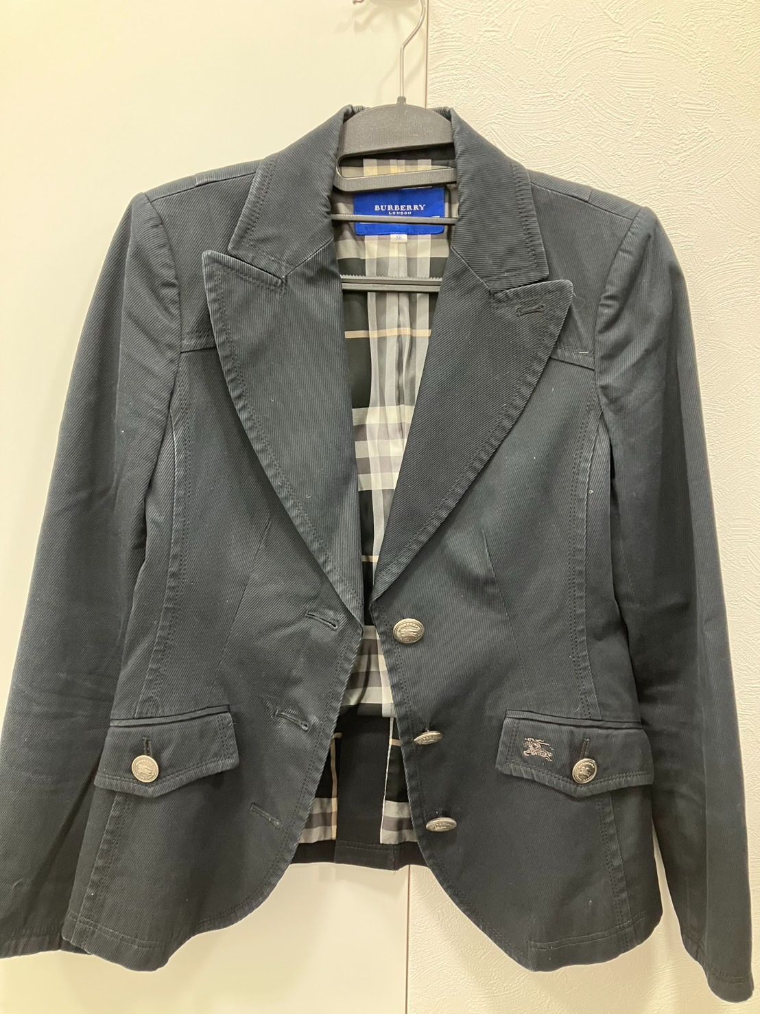 バーバリージャケット Burberry - Check Diamond Quilted Nylon Jacket | HBX